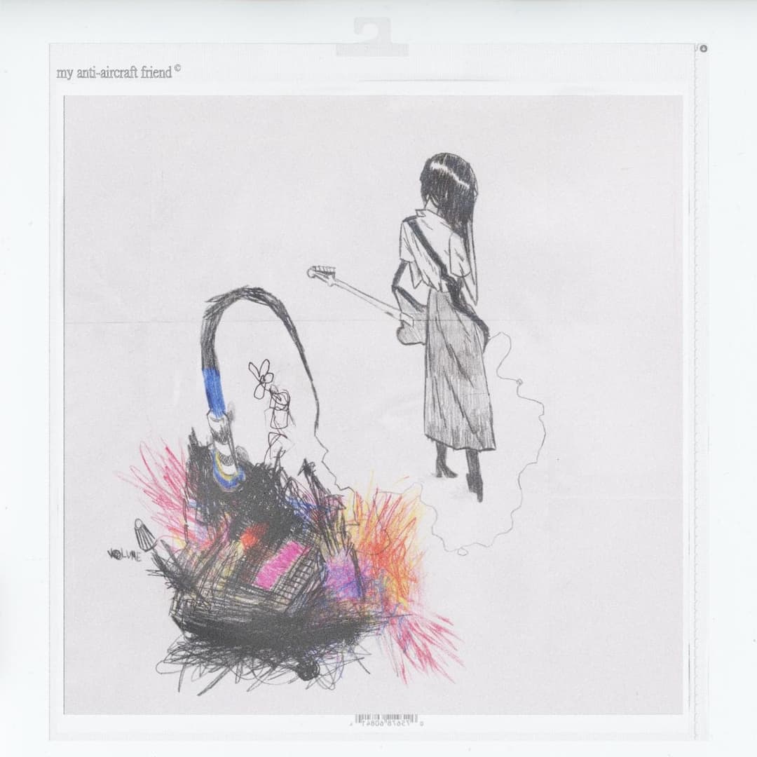 my anti-aircraft friend by Julie album cover art - Shoegaze, 90s Alt Rock, Grungegaze